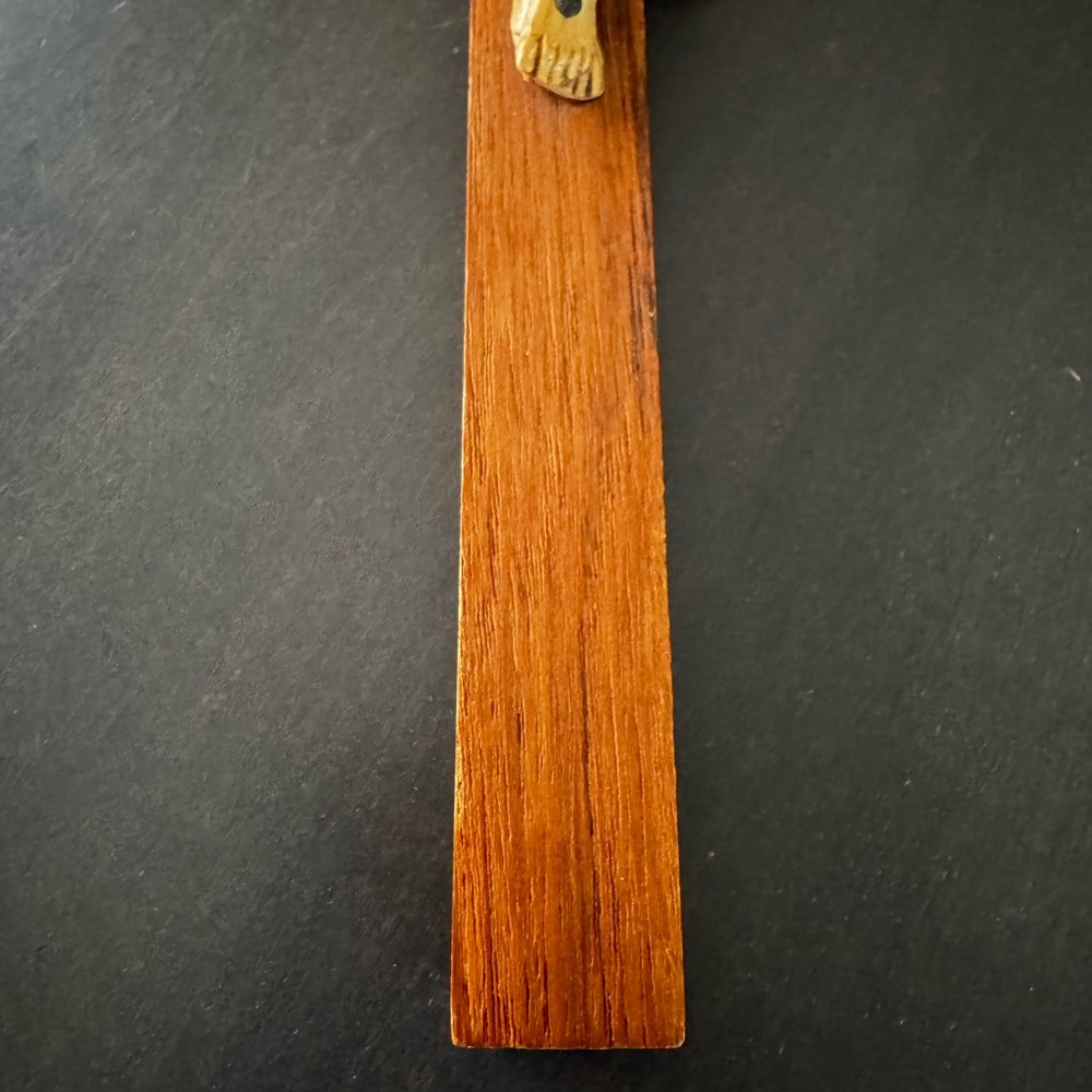 Vintage Fontanini Wall Crucifix Wood Cross Genuine Fontanini Corpus 12” Vtg Jesu - Picture 10 of 13
